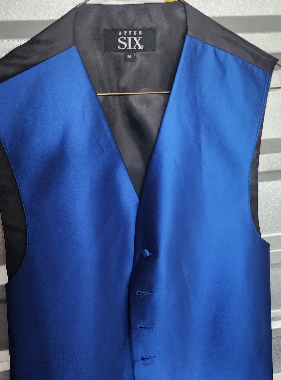Blue Vest Mens